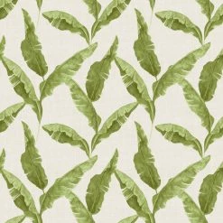 Ashton And Barrow Tropical Plantain Leaf Luxury Botanical Print Wallpaper - Green (10.5cm Length) Wallpaper (New!)