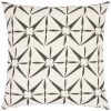 Bloomingville Scani Monochrome Print Feather Cushion (45x45cm)