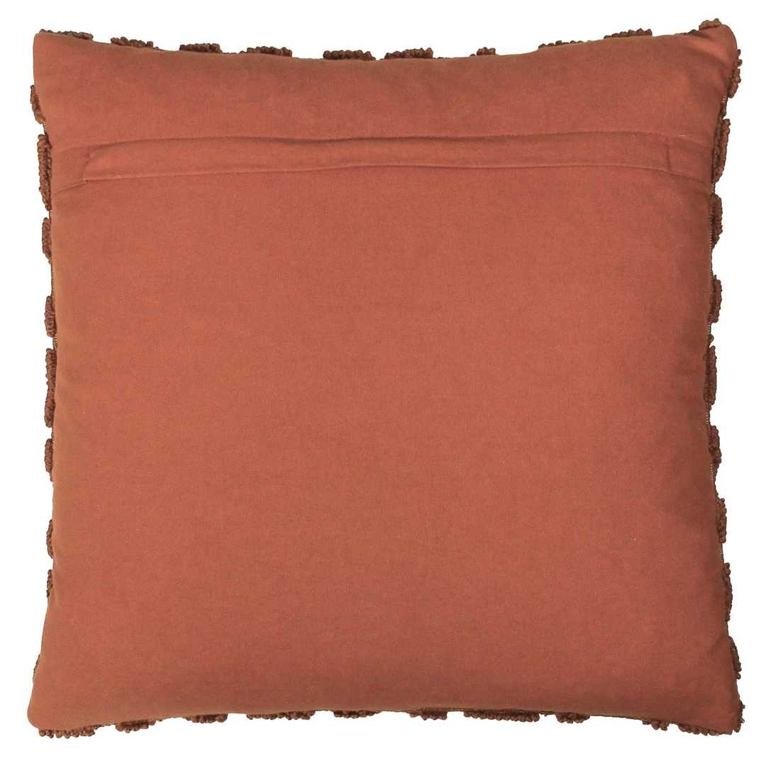 Ashton And Barrow Boho Textured Cotton Feather Cushion - Brick (45x45m) NEW IN! 2 Ashton And Barrow Boho Textured Cotton Feather Cushion - Brick (45x45m) NEW IN!