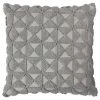 Ashton And Barrow Boho Textured Cotton Feather Cushion - Elephant Grey (45x45m) Soft Furnishings
