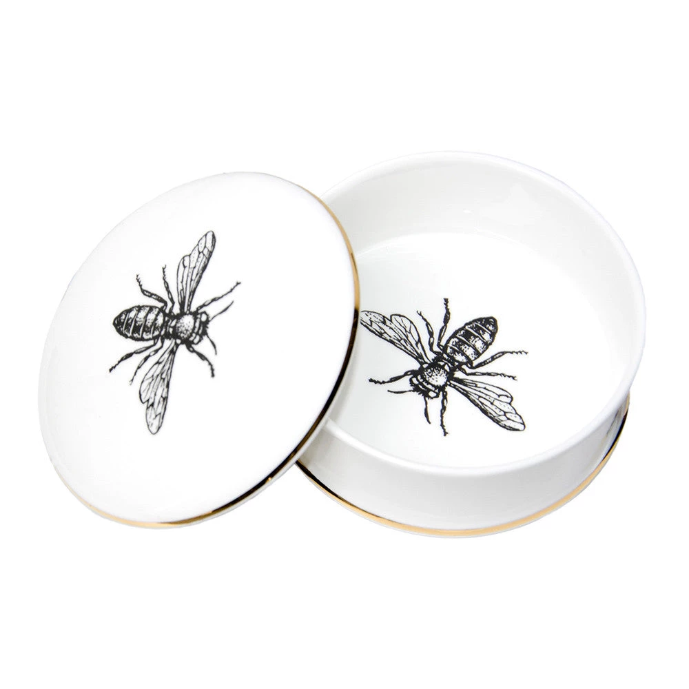 Rory Dobner - Bee Illustrated Trinket Box (Medium) 2 Rory Dobner - Bee Illustrated Trinket Box (Medium)