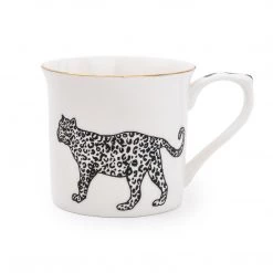 Ashton And Barrow NEW IN! Charles The Cheetah, Bone China Mug With Gold Rim, 11oz