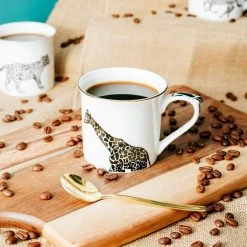 Ashton And Barrow Geoff The Giraffe, Bone China Mug With Gold Rim, 11oz NEW IN!