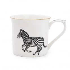 Ashton And Barrow Zoe The Zebra, Bone China Mug With Gold Rim, 11oz NEW IN!