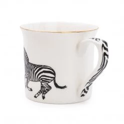 Ashton And Barrow Zoe The Zebra, Bone China Mug With Gold Rim, 11oz NEW IN!