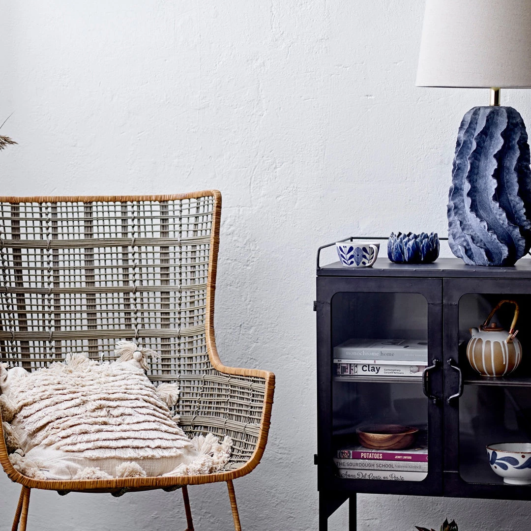 Bloomingville Home Decor Blue Artichoke Ornament Bowl Trinket Pot Decoration (13cm) 4 Bloomingville Home Decor Blue Artichoke Ornament Bowl Trinket Pot Decoration (13cm)