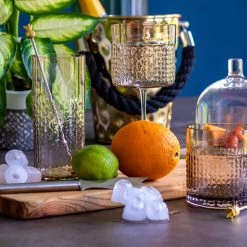 LSA Wicker Tumbler 330ml (Set Of 2) Glassware