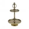 Ashton And Barrow High Tea Antique Gold 2 Tier Cake Stand Bar & Kitchen