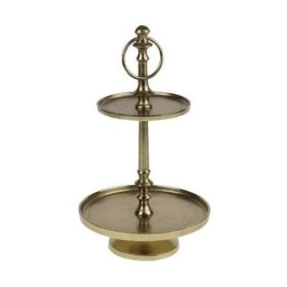 Ashton And Barrow High Tea Antique Gold 2 Tier Cake Stand Bar & Kitchen 1 Ashton And Barrow High Tea Antique Gold 2 Tier Cake Stand Bar & Kitchen