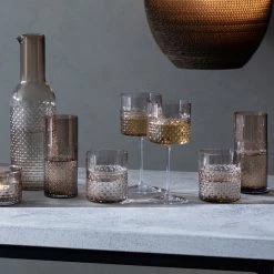 LSA Wicker Tumbler 330ml (Set Of 2) Glassware