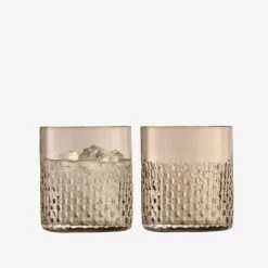 LSA Wicker Tumbler 330ml (Set Of 2) Glassware