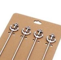 Ashton And Barrow Bar & Kitchen Fun Anchor Drinks Stirrers 4 Ashton And Barrow Bar & Kitchen Fun Anchor Drinks Stirrers