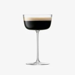 LSA Borough Cocktail Saucer 240ml (Set Of 4) Glassware