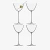Glassware LSA Borough Martini Glass 195ml (Set Of 4)