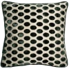 Malini Sumptuous Grand Balham Polkadot Cushion (56x56) - Green Velvet