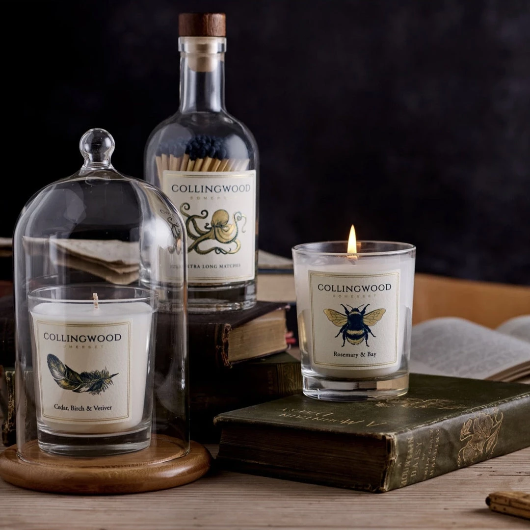 Collingwood Of Somerset Collingwood Juniper, Mandarin & Lime Luxury Scented Candle (27cl) Candles & Home Scents 2 Collingwood Of Somerset Collingwood Juniper, Mandarin & Lime Luxury Scented Candle (27cl) Candles & Home Scents