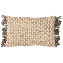 Malini Hand Tufted 100% Cotton Tassel Cushion - Indoor/Outdoor (30x50)