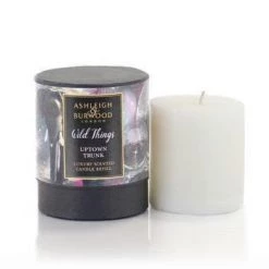 Candles & Home Scents Ashleigh & Burwood 'Uptown Trunk' Limited Edition CANDLE REFILL (White Musk & Rhubarb)
